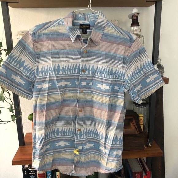 CPO Provisions Tribal Short Sleeve Button Down - Picture 4 of 6